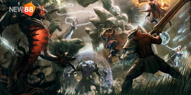 DOTA 2 - Kinh Nghiệm Cá Cược Thắng Lớn Từ Chuyên Gia New88 2 Giới thiệu cá cược cho game DOTA 2