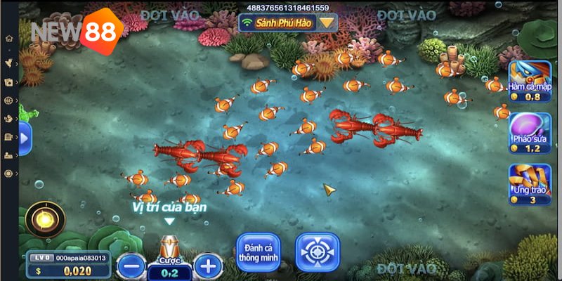 Dàn Sao Đánh Cá - Tựa Game Hấp Dẫn Với Nhiều Cấp Độ Chơi 4 Phần thưởng người chơi có thể nhận được